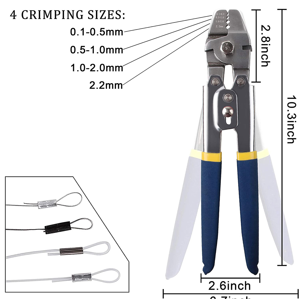 300pcs Crimp Fishing Sleeves S - Leader Line review and price