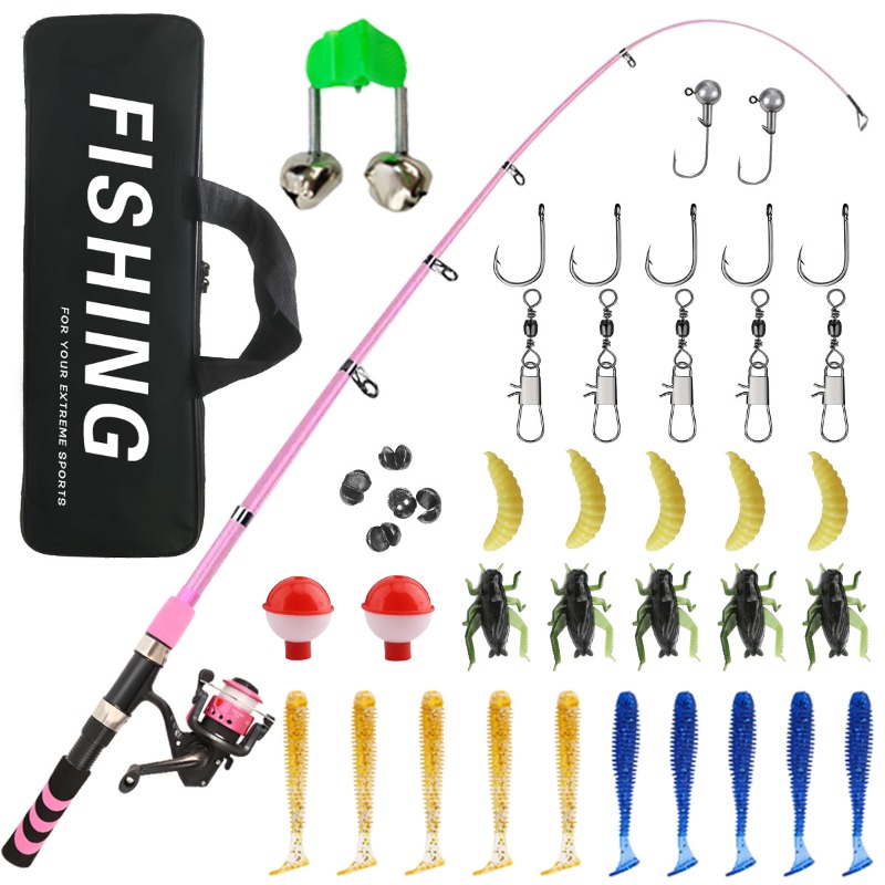 Kids Adult Beginner Fishing Ro - Freshwater Line review and price