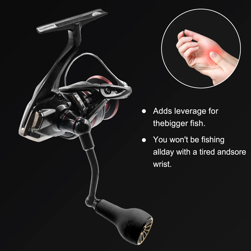 63mm Spinning Handle with TPE  - Daiwa Reel Fuego review and price
