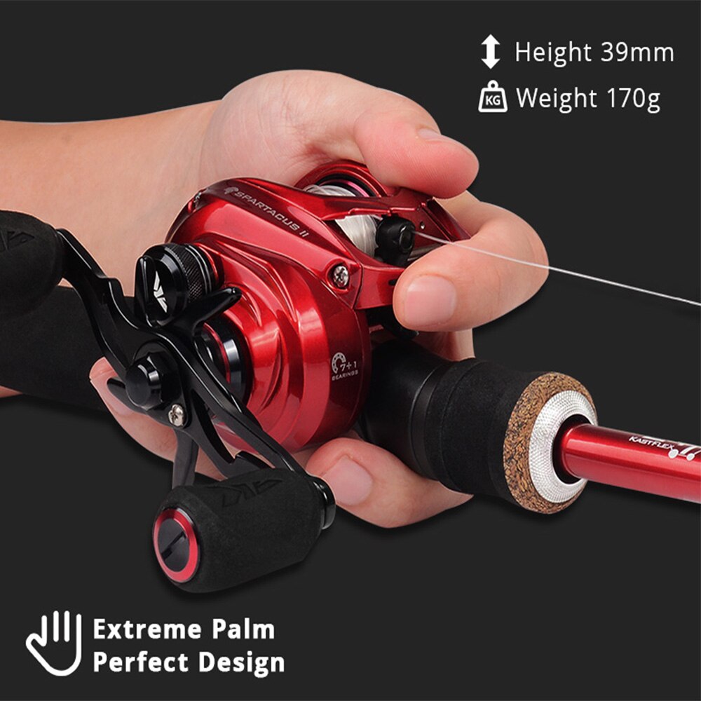 KastKing Spartacus II Red Colo - Kastking Reel Zephyr review and price